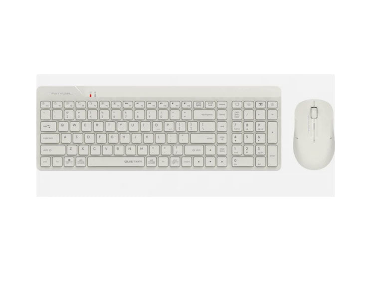 A4Tech Fstyler FG2300 Air2 2.4G Wireless Combo Desktop Beige