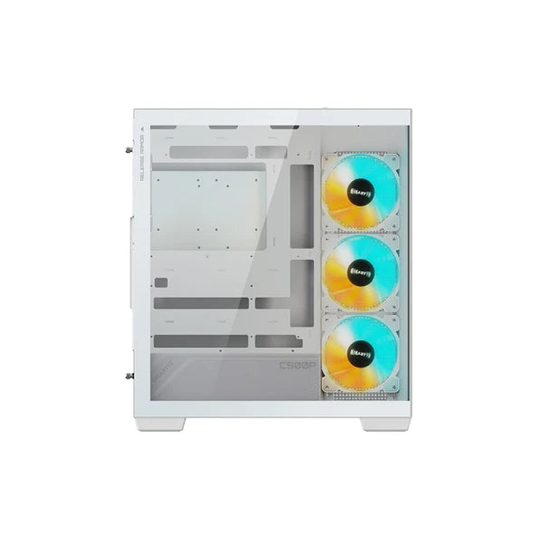 Gigabyte C500 PANORAMIC STEALTH ICE 4x120mm ARGB Fans Mid Tower White - C500PI ST