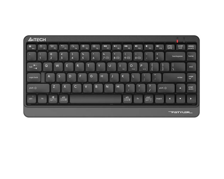 A4Tech Fstyler FBK11 Bluetooth & 2.4G Wireless Keyboard Grey