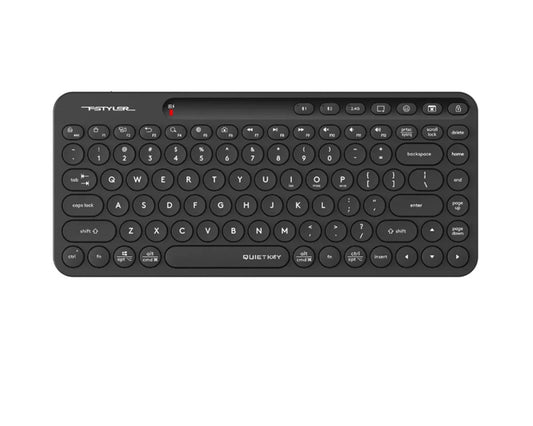 A4Tech Fstyler FBK36C AS Bluetooth & 2.4G Keyboard Black