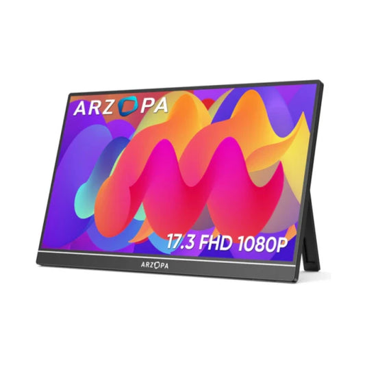 ARZOPA A1M 17.3" FHD Mini HDMI USB Type-C
