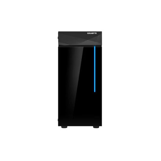 Gigabyte C200 GLASS RGB Light 1x120mm Fan Mid Tower Black