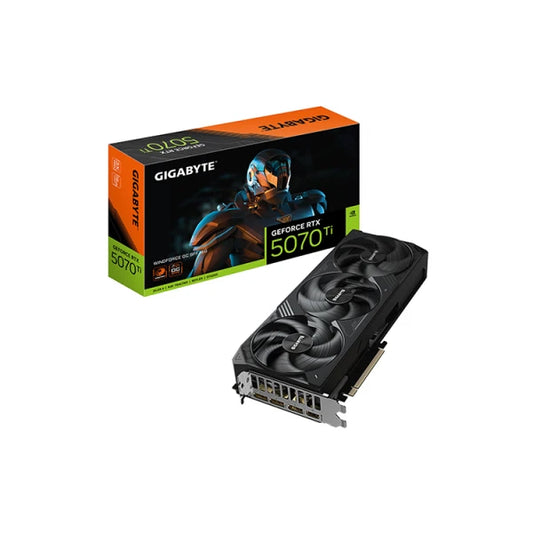 Gigabyte GeForce RTX5070 Ti WINDFORCE OC SFF 16GB 256-Bit GDDR7 - GV-N507TWF3OC-16GD