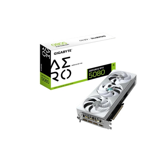 Gigabyte GeForce RTX5080 AERO OC SFF 16GB 256-Bit GDDR7 - GV-N5080AERO OC-16GD