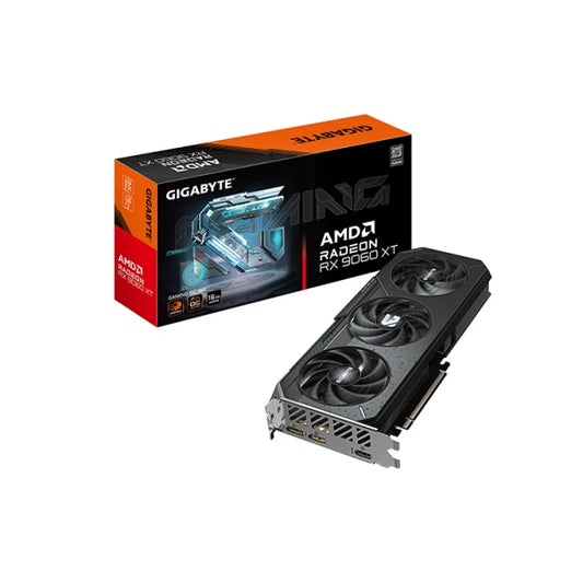Gigabyte Radeon RX9060 XT GAMING OC 16GB 128-Bit GDDR6 - GV-R9060XTGAMING OC-16GD