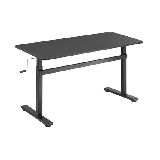 Vertex VX-MSSD-02B Affordable Manual Sit-Stand Desk Black